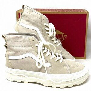 VANS Sk8-Hi Sentry WC Shoe French Oak Suede Canvas VN0A4BVWBLL Women SB Sneakers